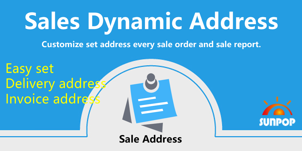 Dynamic Delivery Invoice Address for Sale Order