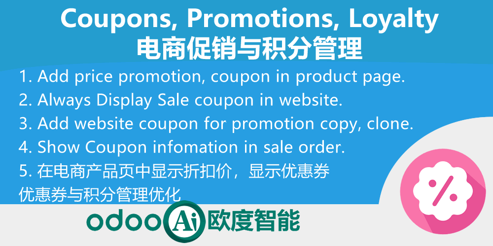 Coupons, Promotions, Gift Card and Loyalty for eCommerce-电商促销与积分管理
