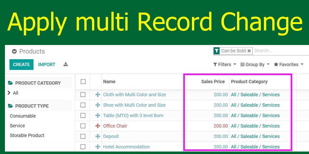Mass Edit with easy 1 click button,批量编辑