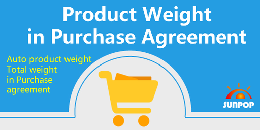 [app_product_weight_purchase_requisition] Weight in Purchase Agreements